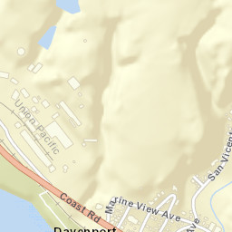 Davenport California Street Map