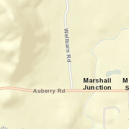Marshall Junction California Street Map