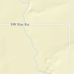 Southwest Star Road Baxter Springs KS Street Map