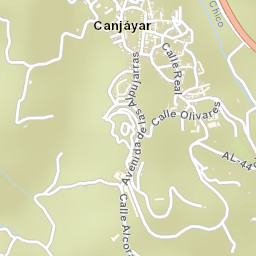 Canjáyar Street Map