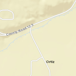 Ortiz Colorado Street Map