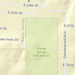 620 East 24th Street Baxter Springs KS Street Map
