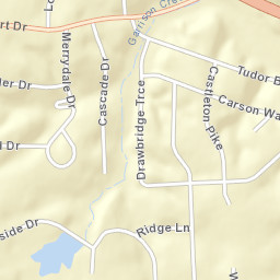 101-199 Lakeside Drive, Paducah, KY Street Map