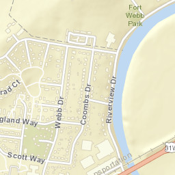 200-216 Scott Way Bowling Green KY Street Map