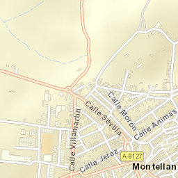 Montellano Street Map