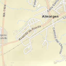 Almargen Street Map