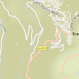 Trevélez Street Map