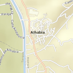 Alhabia Street Map