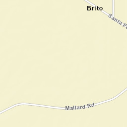 Brito California Street Map