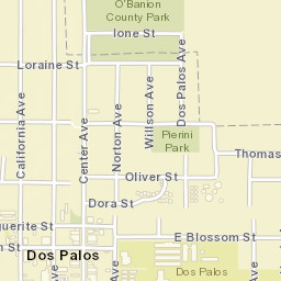 Willson Avenue South Dos Palos CA 93620 Street Map