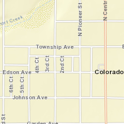 Colorado City Arizona Street Map