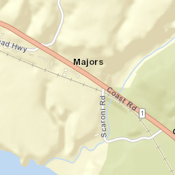 Majors California Street Map
