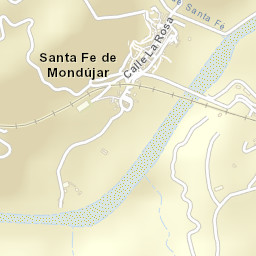 Santa Fe de Mondújar Street Map