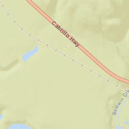 CA-1 Santa Cruz California  Street Map