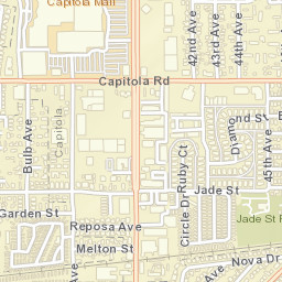 4330-4398 Nova Dr Santa Cruz CA Street Map