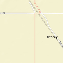 Storey California Street Map
