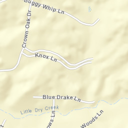 14542 Crown Oak Dr Prather Street Map