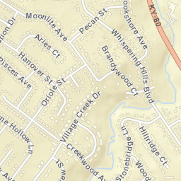 255 Creekwood Ave Bowling Green KY Street Map