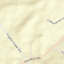 590 Doe Run Rd Rocky Mount, Virginia Street Map