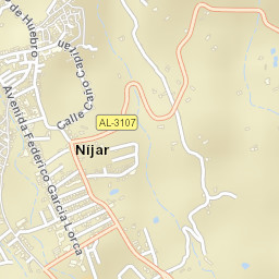 Níjar Street Map