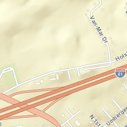 1340 North 4th Street, Wytheville, VA 24382 Street Map