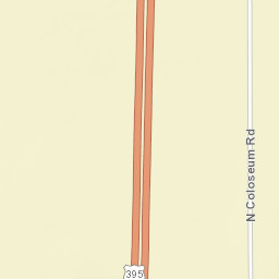US-395 Independence California Street Map
