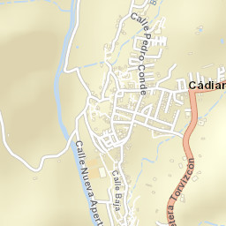 Cádiar Street Map