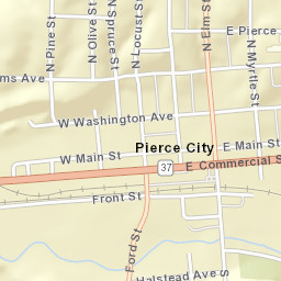 306 North Walnut Street, Pierce City, MO Street Map