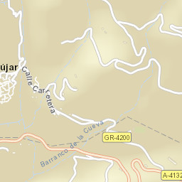 Soportújar Street Map