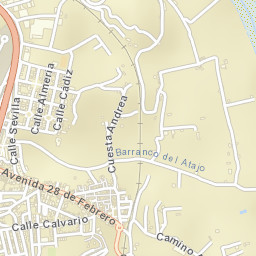 Benahadux Street Map