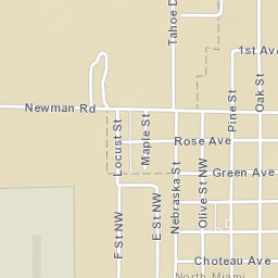 504 Nebraska Street, Miami, OK 74354, USA Street Map