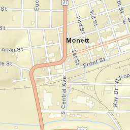 West Dunn Street, Monett, MO 65708, USA Street Map