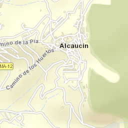 Alcaucín Street Map