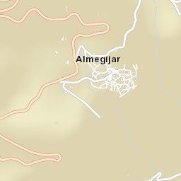 Almegíjar Street Map