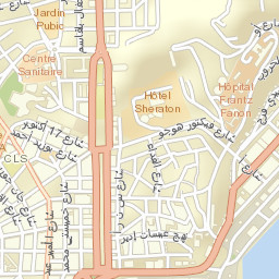 Annaba Street Map