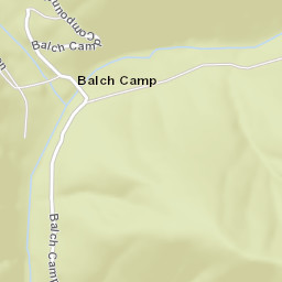 Balch Camp California Street Map
