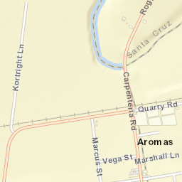 Aromas California Street Map