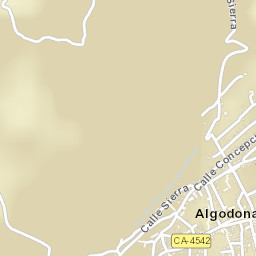 Algodonales Street Map