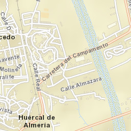 Huércal de Almería Street Map