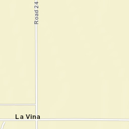 La Vina California Street Map