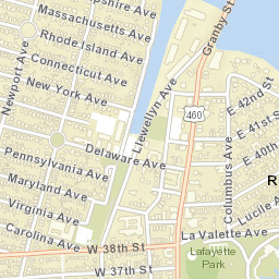 4020-4118 Llewellyn Avenue, Norfolk, VA Street Map