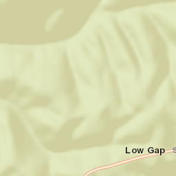 State Highway H, Mark Twain National Forest Street Map