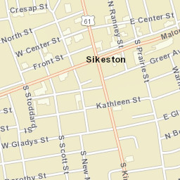 5-101 Cresap Street Sikeston MO 63801 Street Map