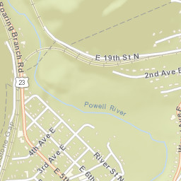 598 E 6th St N Big Stone Gap, Virginia Street Map