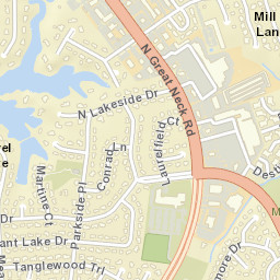 2200-2298 Tanglewood Ct, Virginia Beach, VA 23454, USA Street Map