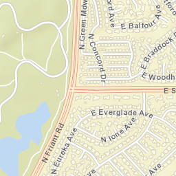 570-584 E Woodhaven Ln, Fresno, CA 93720 Street Map