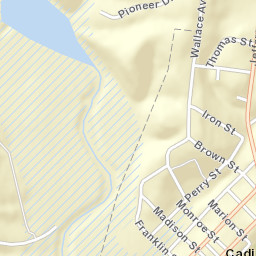 121 Wallace Avenue, Cadiz, KY 42211, USA Street Map