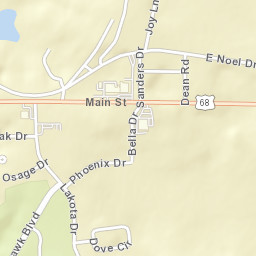 173-199 Tomahawk Boulevard Cadiz KY Street Map