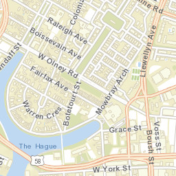 418 Mowbray Arch, Norfolk, VA 23507, USA Street Map