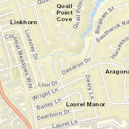 1058 Colonial Meadows Way, Virginia Beach, VA Street Map